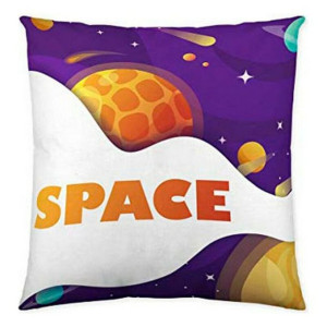 Poszewka na poduszkę Naturals Space Exploring (50 x 50 cm)