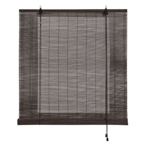 Roleta Stor Planet Ocre Ceimnobrązowy Bambus (90 x 175 cm)