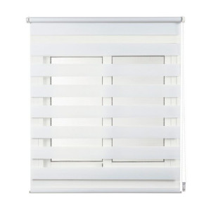 Roleta Stor Planet Clip&Fix Night&Day Biały (75 x 180 cm)