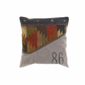 Poduszka DKD Home Decor 8424001570898 Szary Kolonialny 45 x 5 x 45 cm
