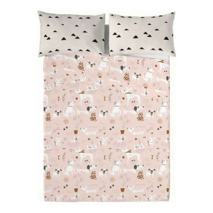 Górne prześcieradło Panzup Dog 4 (260 x 270 cm) (Łóżko 180/190)