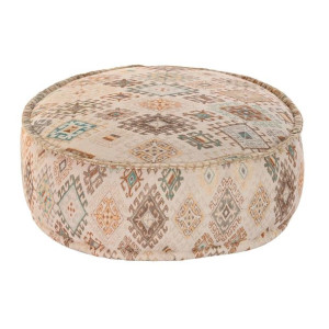 Poduszka DKD Home Decor Podłoże Beżowy Poliester Bawełna (60 x 60 x 27 cm)