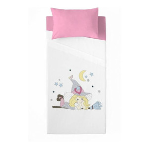 Górne prześcieradło Cool Kids Witch (160 x 270 cm) (Łóżko 80/90)