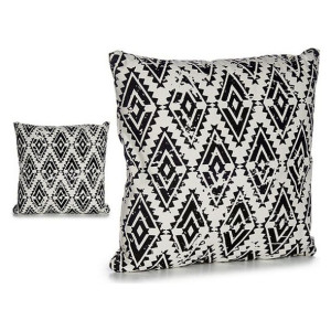 Poduszka Romby Biały 60 % Bawełny 40 % Poliester (45 x 10 x 45 cm)