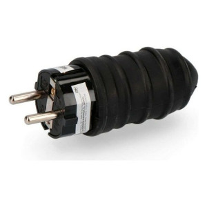 Socket plug EDM Czarny IP44 16 A