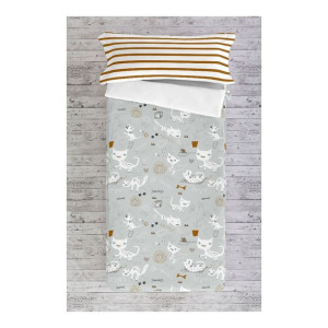 Poszewka na Kołdrę bez Wypełnienia Panzup Cats (Łóżko 90) (90 x 190/200 cm)