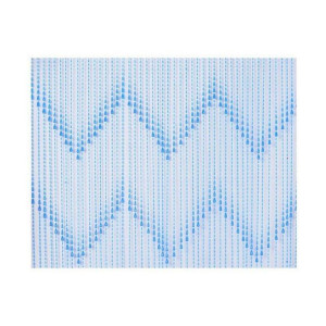 Zasłona EDM Niebieski polipropylen (90 x 200 cm)