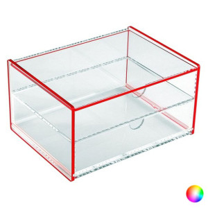 Pudełko z przegródkami polipropylen (13 x 9,2 x 17,1 cm)