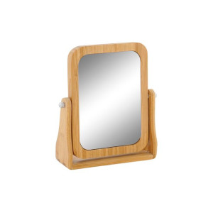 Lusterko Powiększające DKD Home Decor 21,7 x 5,5 x 21,5 cm Naturalny