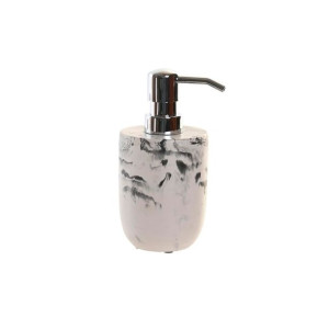 Dozownik mydła DKD Home Decor Czarny Cement Biały