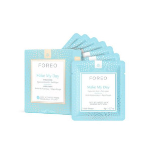 Foreo Ufo Make My Day oczyszczająco-nawilżająca maseczka do twarzy 7x6g