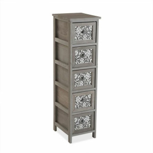 Komoda Versa Grey Drewno (32 x 98 x 26 cm)