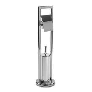 Szczotka toaletowa Versa Metal Chromowanie (19 x 19 x 75 cm)