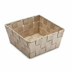 Koszyk wielozadaniowy Versa Beżowy Kąpiel i Prysznic 19 x 9 x 19 cm