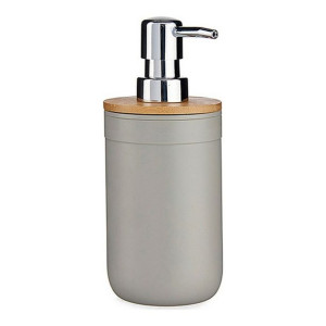 Dozownik mydła Szary Bambus polipropylen (350 ml)