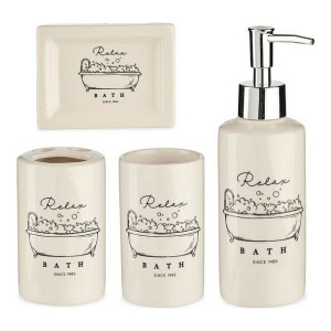 Zestaw do Kąpieli Relax Bath Ceramika (4 pcs)