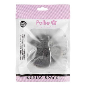 Gąbka do Ciała Eurostil KONJAC CARBON Naturalny Popielaty