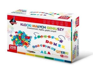 Klocki Literki 208el 16686 Askato