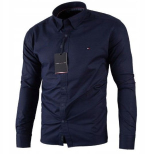 Koszula Tommy Hilfiger Granatowa 3XL