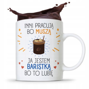 Dla Baristy Baristki Kawiarki Kubek Na Prezent