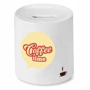 Dla Baristy Prezent Skarbonka Coffe Time