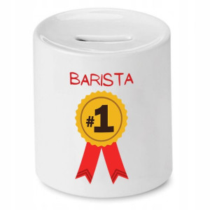 Dla Baristy Prezent Skarbonka Numer Jeden