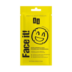AA Face It! maska seboregulująca rozjaśniająca przebarwienia 18ml
