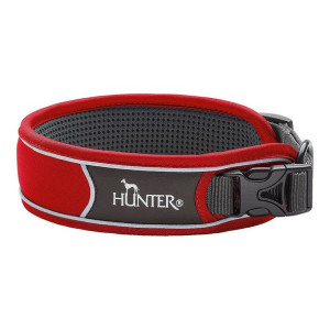 Obroża dla psa Hunter Divo Czerwony (45-55 cm)