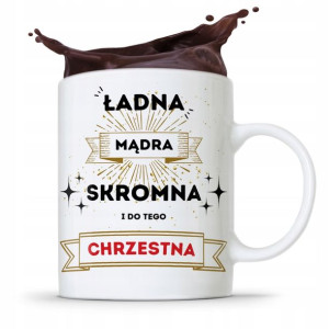 Dla Chrzestnego Chrzestnej Kubek Na Prezent