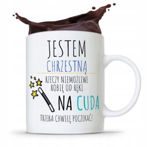 Dla Chrzestnego Chrzestnej Kubek Na Prezent