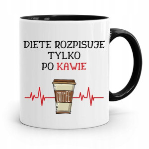 Dla Dietetyka Dietetyczki Kubek Czarny Na Prezent