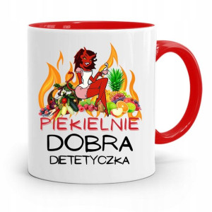 Dla Dietetyka Dietetyczki Kubek Czerwony Prezent