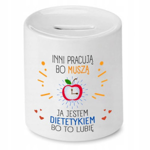 Dla Dietetyka Dietetyczki Prezent Skarbonka