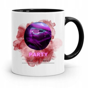 Dla Dja Muzyka Kubek Czarny Hit Party Best Dj