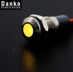 Lampka sygnalizacyjna kontrolka dioda Led 5V 10mm