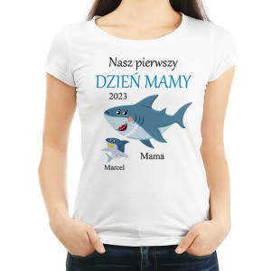 Nasz pierwszy DZIEŃ MAMY - rekin - XS