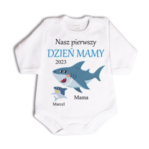 Bodziak Nasz pierwszy DZIEŃ MAMY - rekin - 62 dł