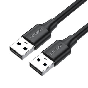 Kabel Usb 2.0 A-A Ugreen Us102 0.25M (Czarny)