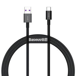 Kabel Usb Do Usb-C Baseus Superior Series, 66W, 1M (Czarny)