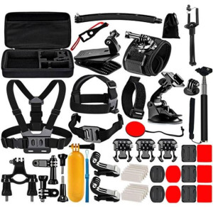 Zestaw 50 Akcesoriów Puluz Do Kamer Sportowych Pkt39