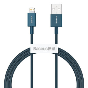 Kabel Usb Do Lightning Baseus Superior Series, 2.4A, 1M (Niebieski)