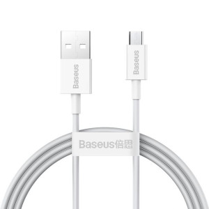 Kabel Usb Do Micro Usb Baseus Superior Series, 2A, 1M (Biały)