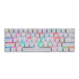 Bezprzewodowa Klawiatura Mechaniczna Motospeed Ck62 Bluetooth Rgb (Biała)