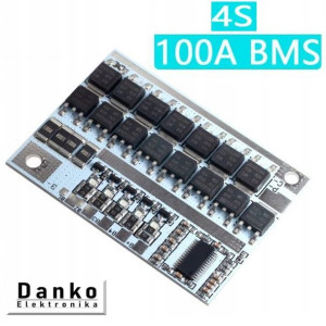 Balanser BMS 4S 100A 16,8V Ładowarka Li-ion 18650