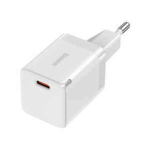 Ładowarka Sieciowa Baseus Gan3 Usb-C 30W (Biała)