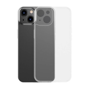 Etui Baseus Frosted Do Iphone 13 (Przeźroczyste) + Szkło Hartowane