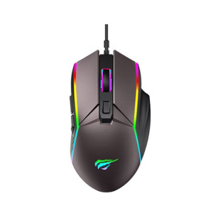 Mysz Gamingowa Havit Ms1028 Rgb 1200-7200 Dpi (Ochre)
