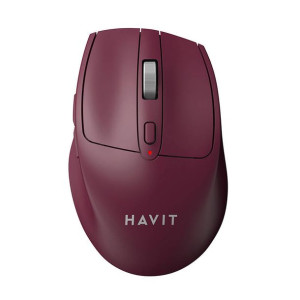 Bezprzewodowa Mysz Havit Ms61Wb  (Bordowa)
