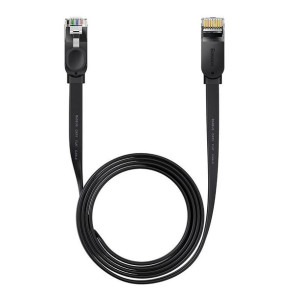 Kabel Sieciowy Baseus Ethernet Rj45, 1Gbps, 2M (Czarny)