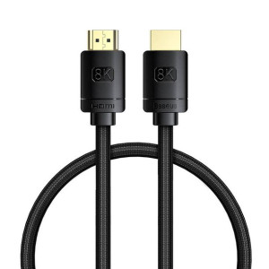 Kabel Hdmi Do Hdmi Baseus High Definition 0.5M, 8K (Czarny)